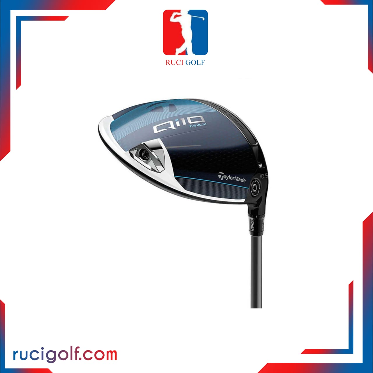 DRIVER TAYLORMADE QI10 COBALT BLUE 9.0 MAX S